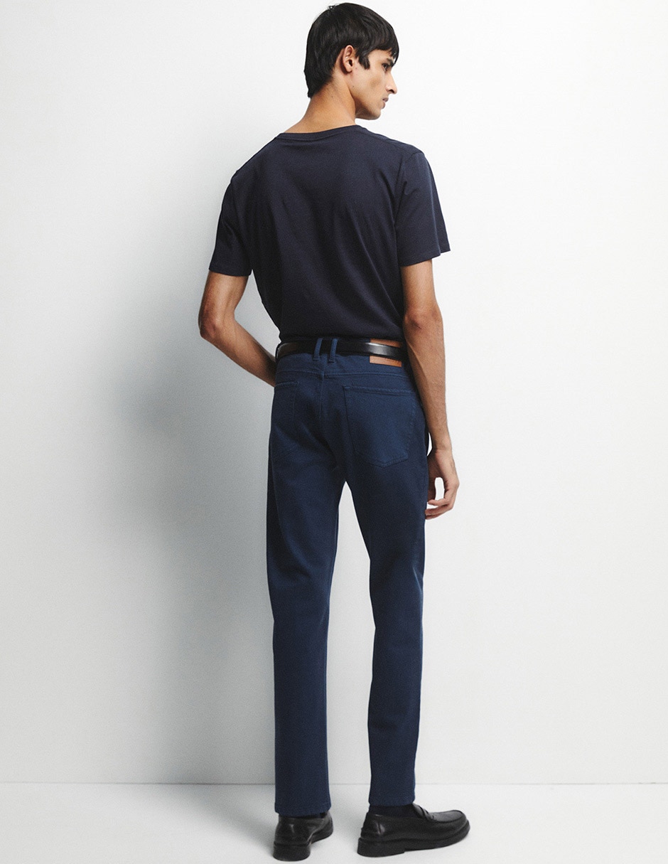 Jeans slim Sfera lavado obscuro para hombre