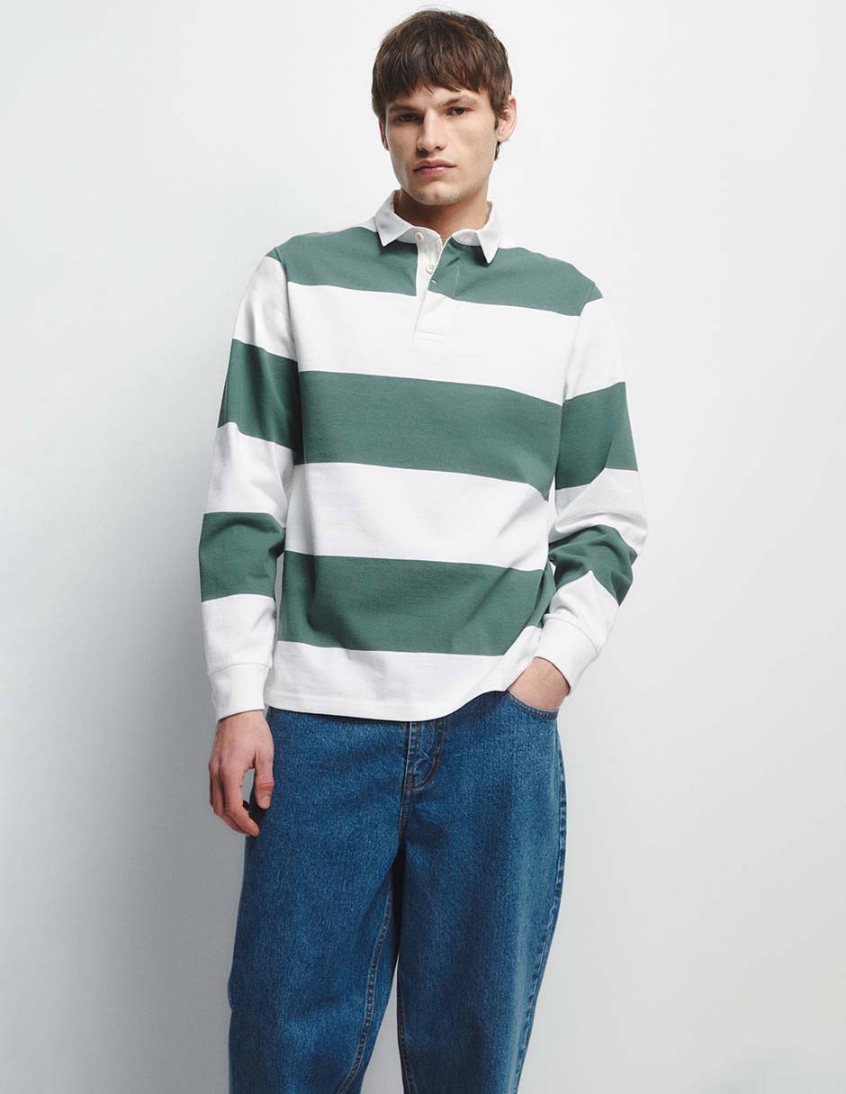 Playera tipo polo Sfera para hombre
