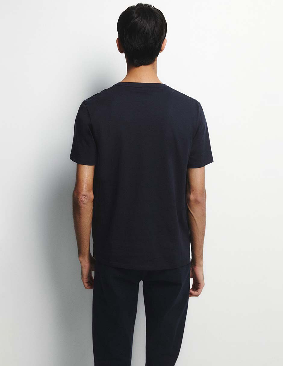 Playera cuello redondo para hombre 2