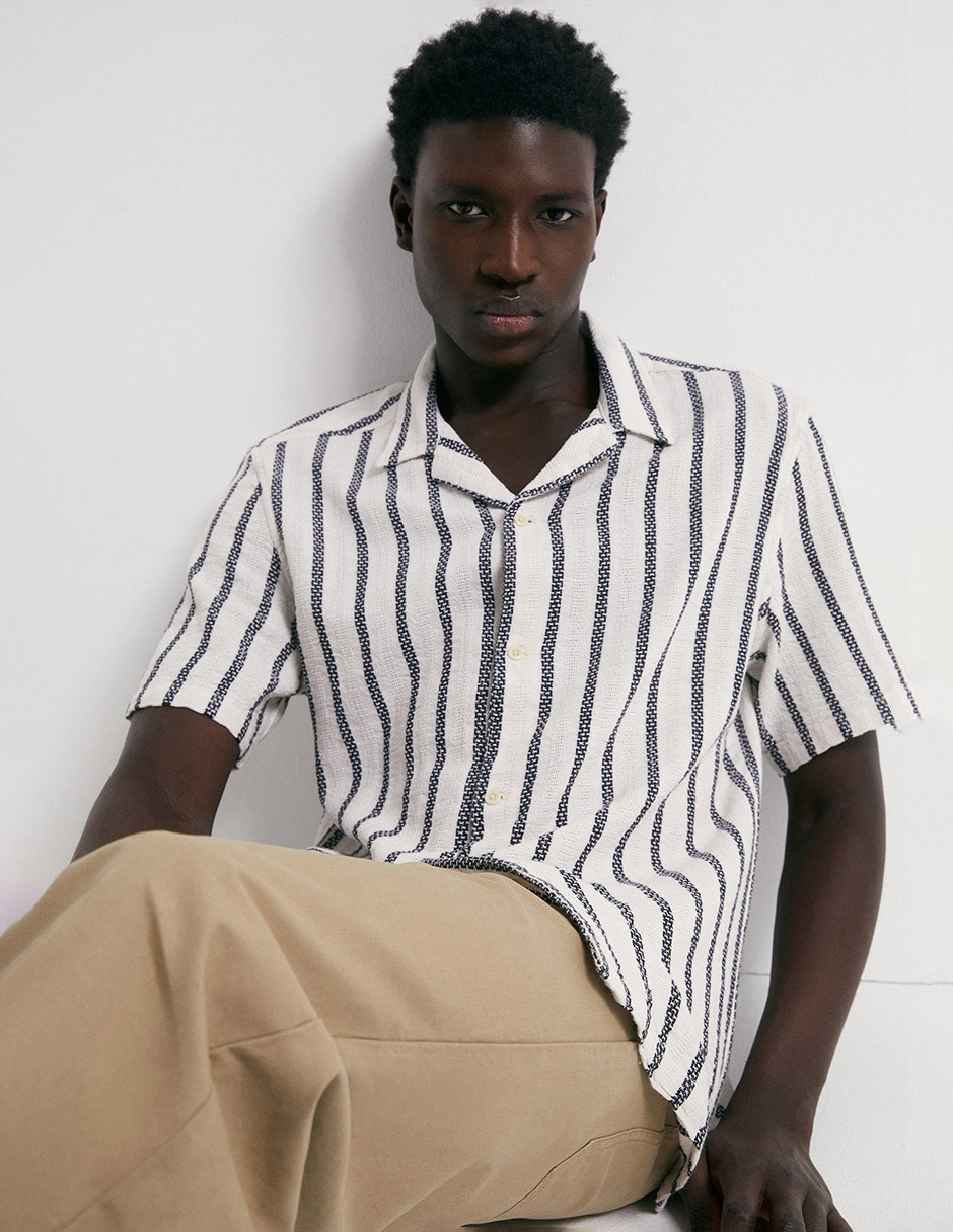 Camisa casual Sfera manga corta para hombre