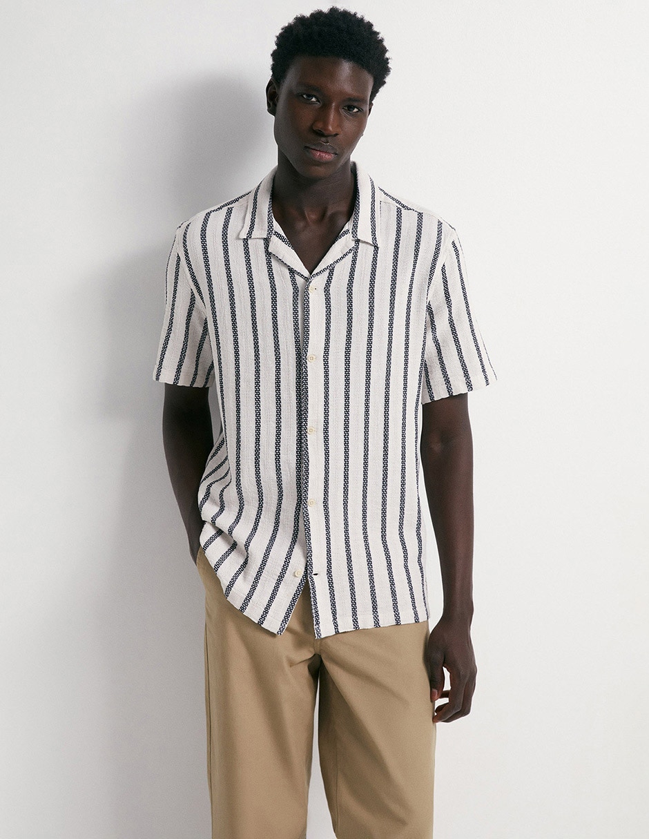 Camisa casual Sfera manga corta para hombre