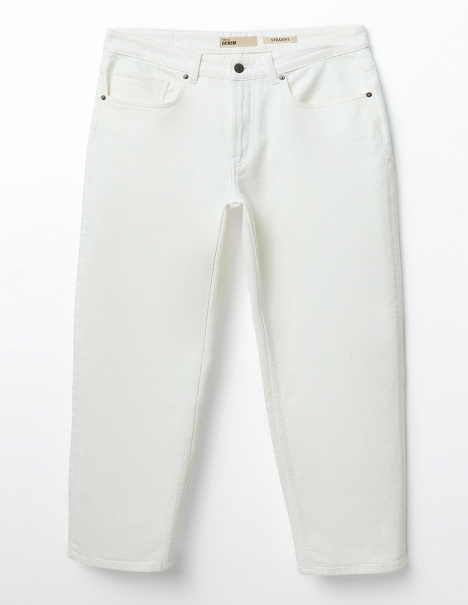 Jeans straight para hombre