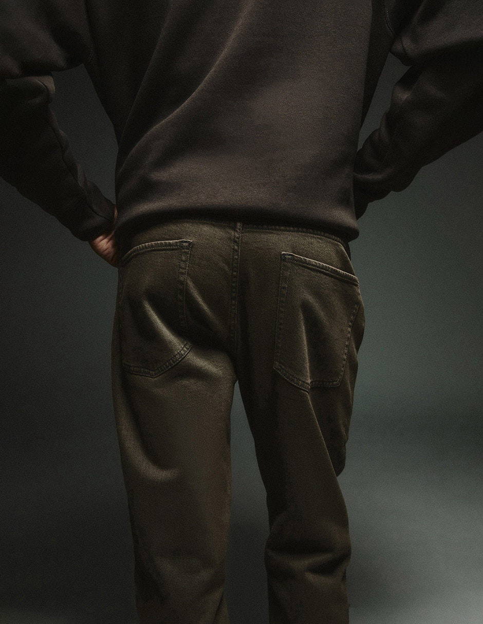 Jeans straight para hombre 4