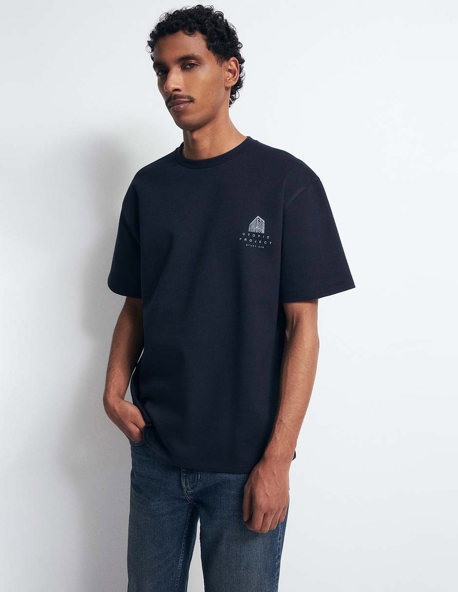 Playera cuello redondo para hombre 5