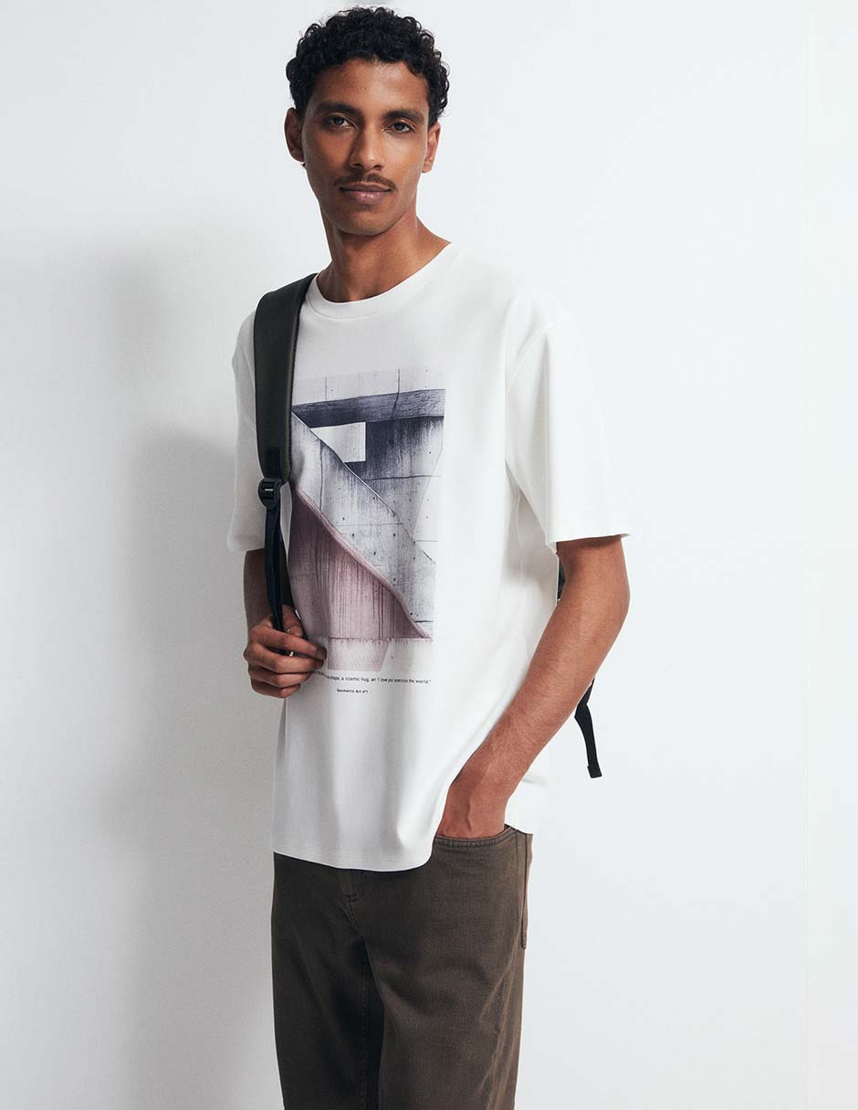 Playera cuello redondo para hombre 4