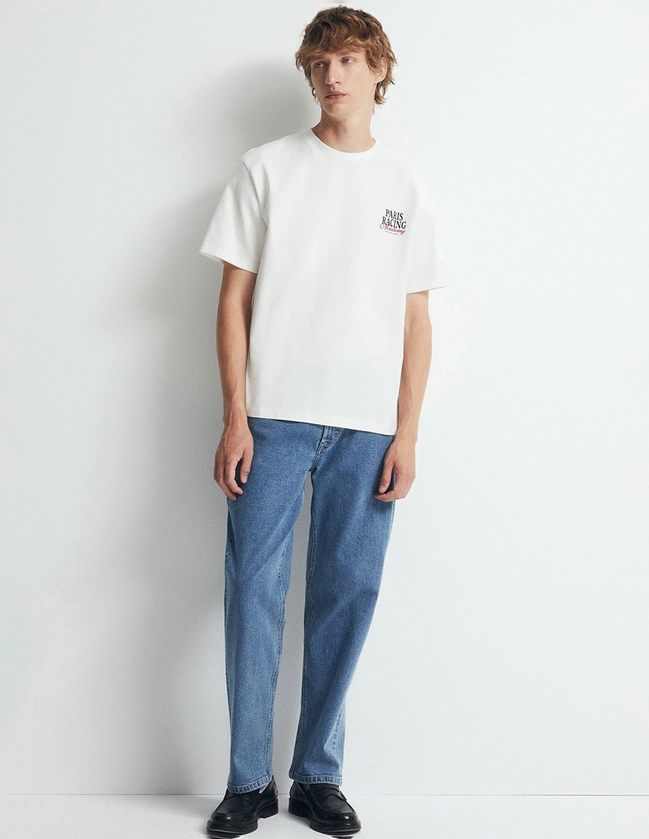 Playera cuello redondo para hombre 2