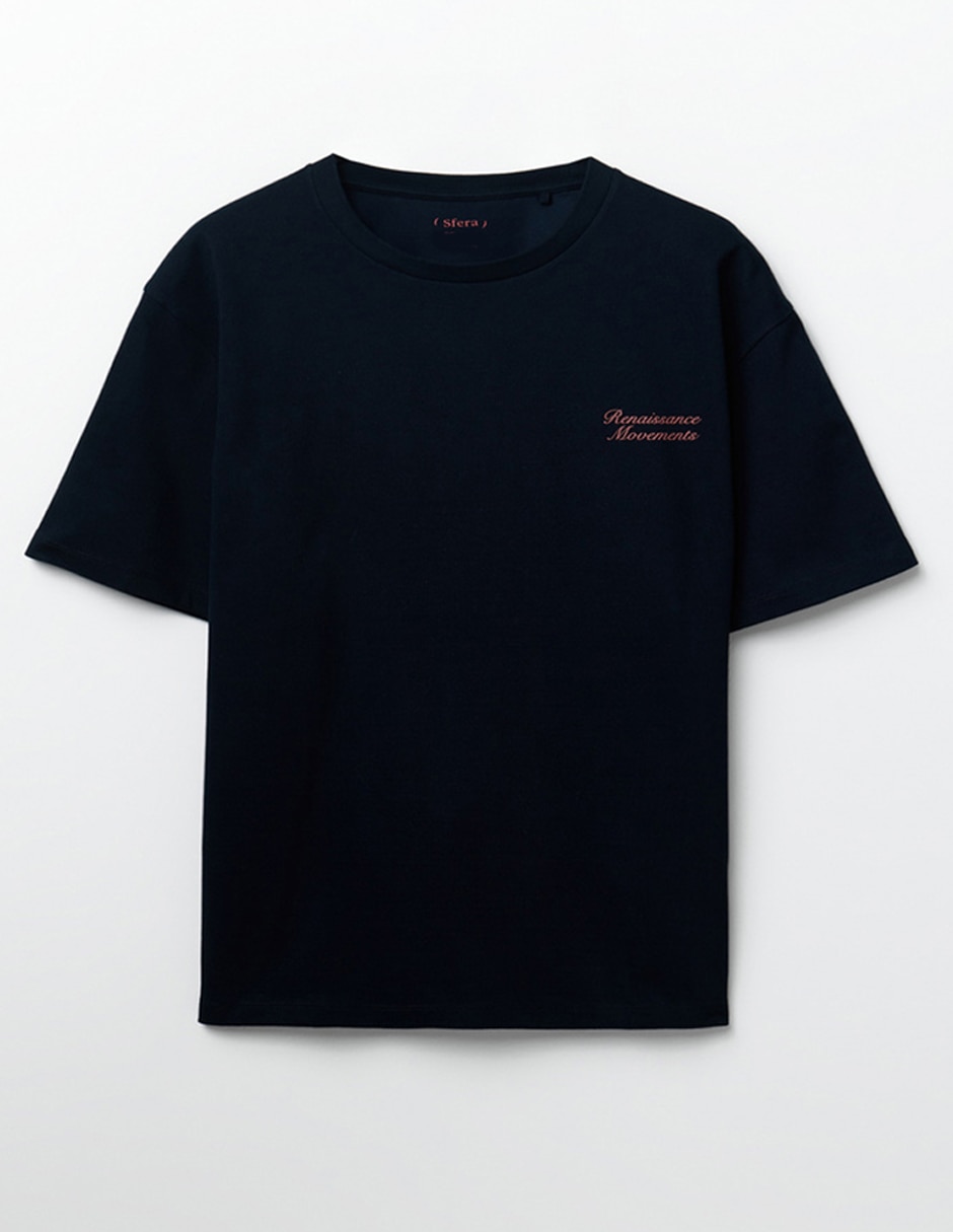 Playera cuello redondo para hombre