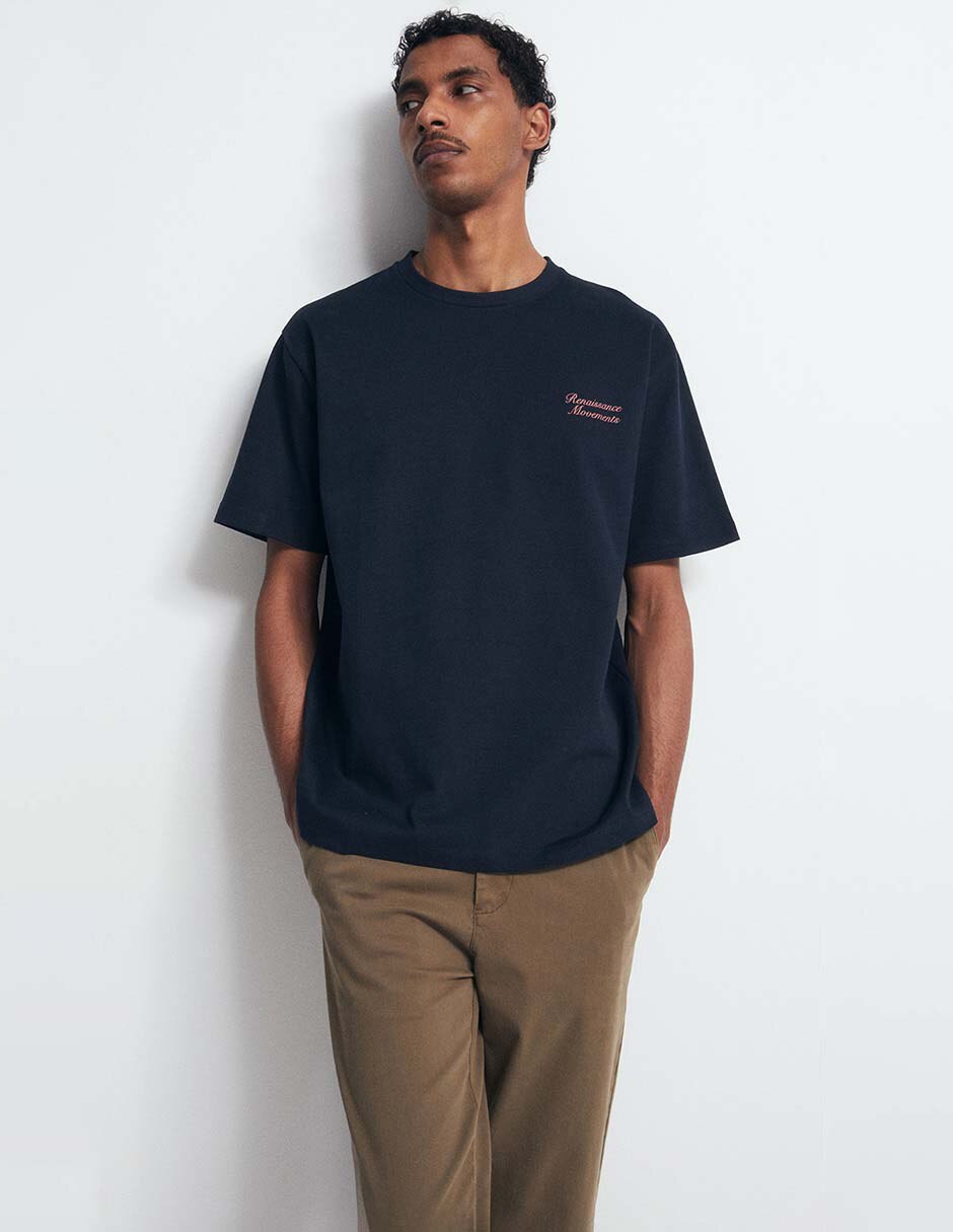 Playera cuello redondo para hombre 4