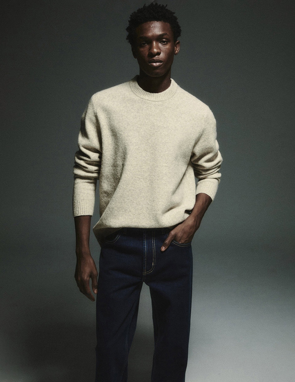 Jeans straight para hombre 2