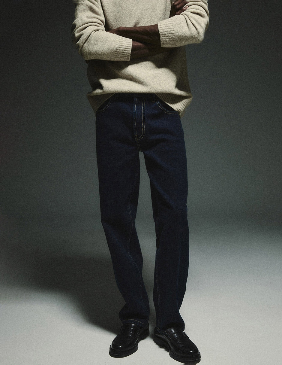 Jeans straight para hombre 3