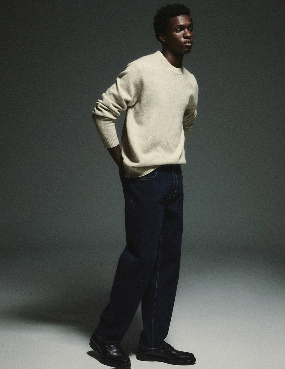 Jeans straight para hombre 4