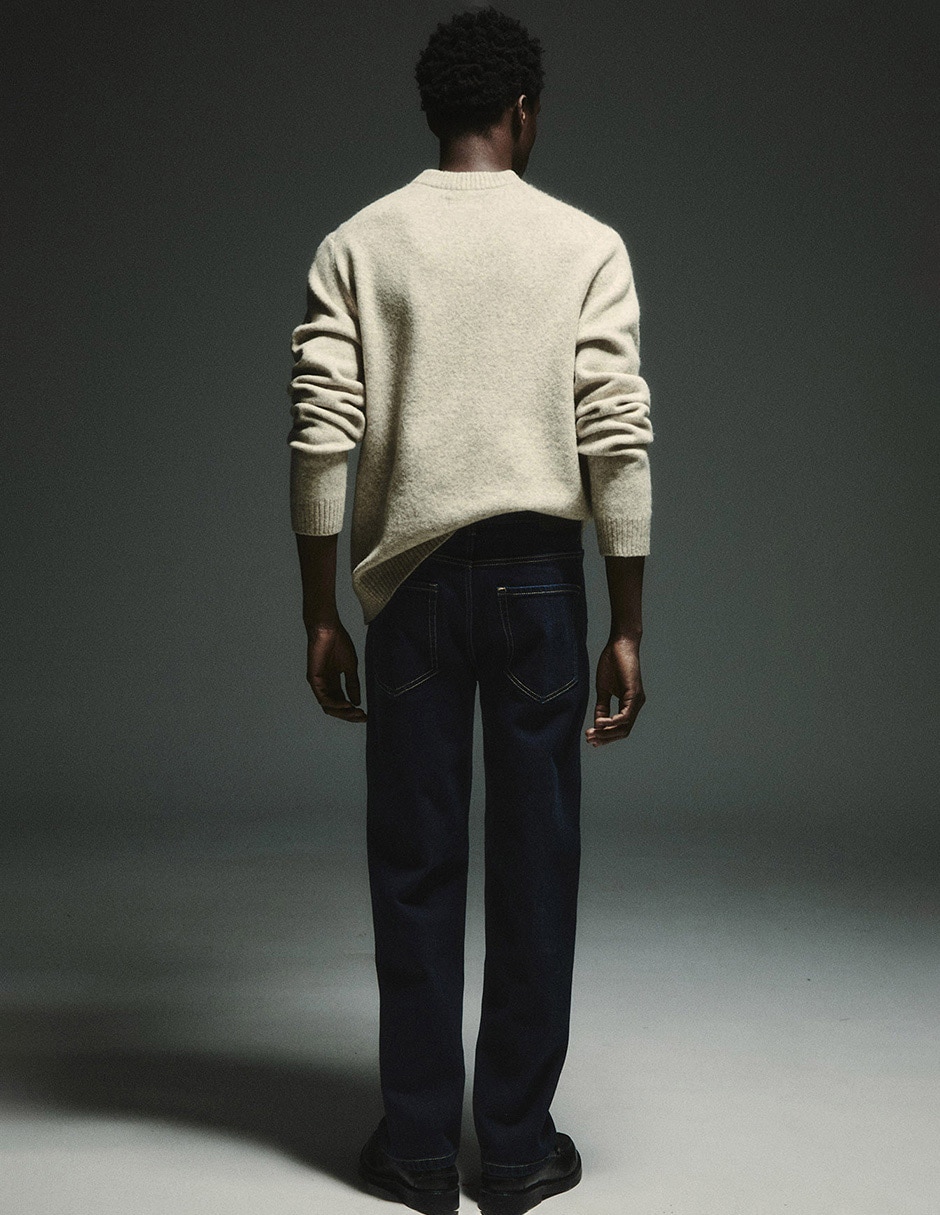 Jeans straight para hombre 5