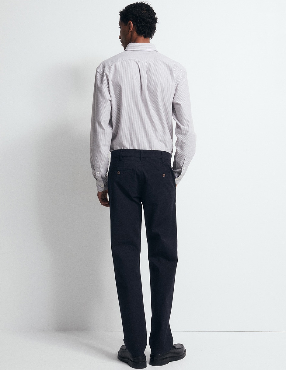 Pantalón casual chino slim para hombre 2