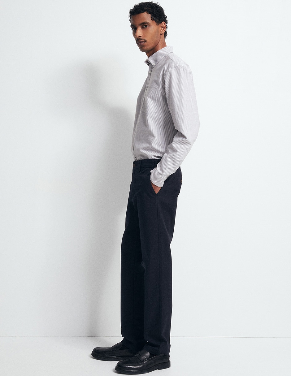 Pantalón casual chino slim para hombre 3