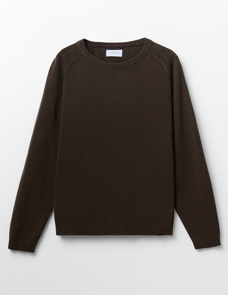 Suéter cuello redondo para hombre 1