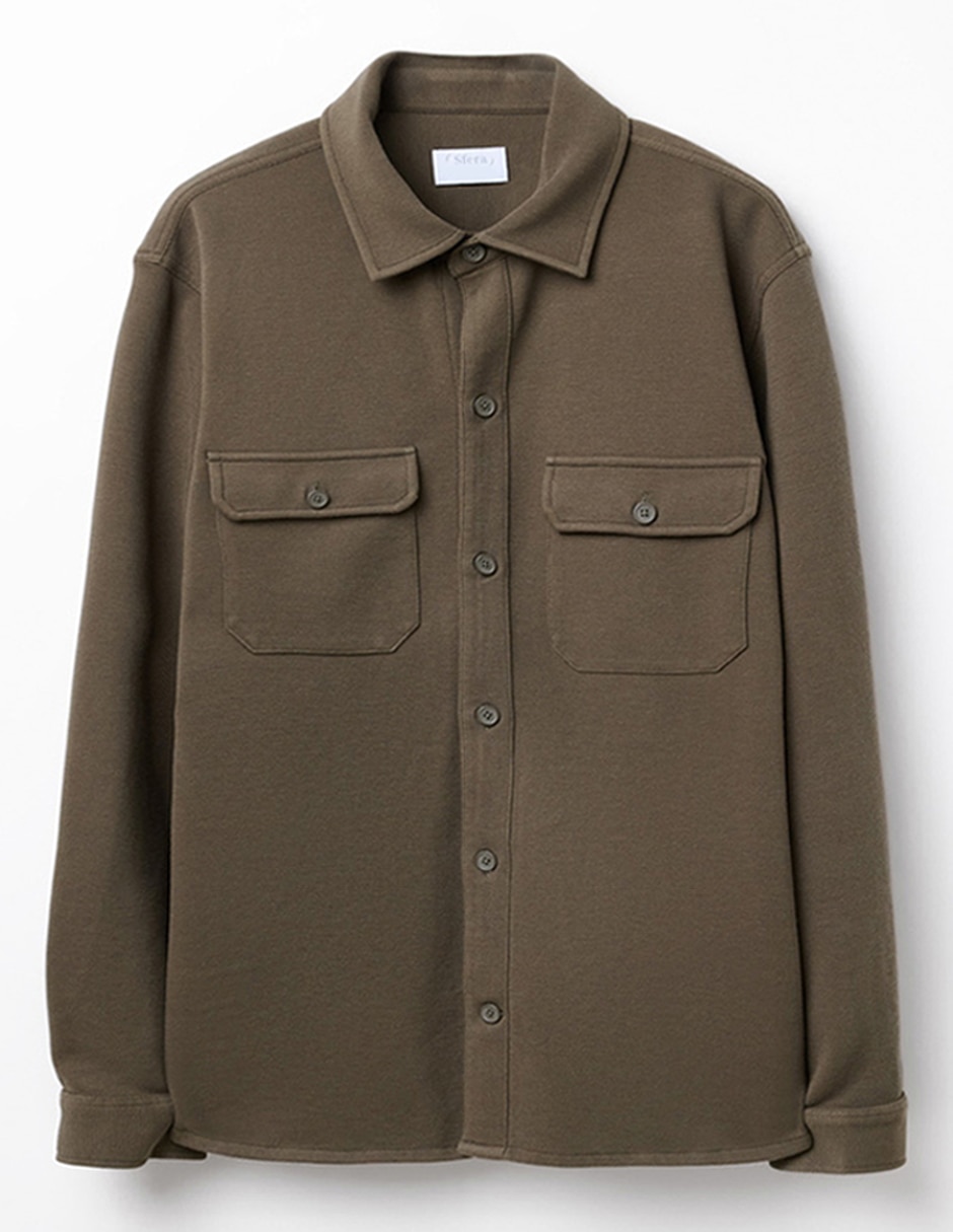Camisa casual de manga larga para hombre 1
